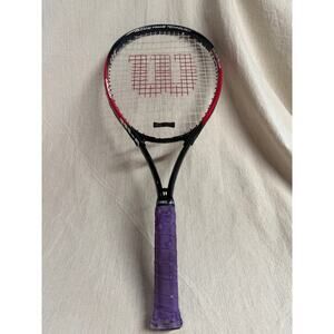 Wilson Federer Grand Slam Tennis Racquet 4 1/2 L4 Volcanic Frame Technology